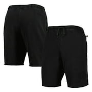 Men's Mitchell \u0026 Ness Black Philadelphia 76ers French Terry Tonal Fleece Shorts